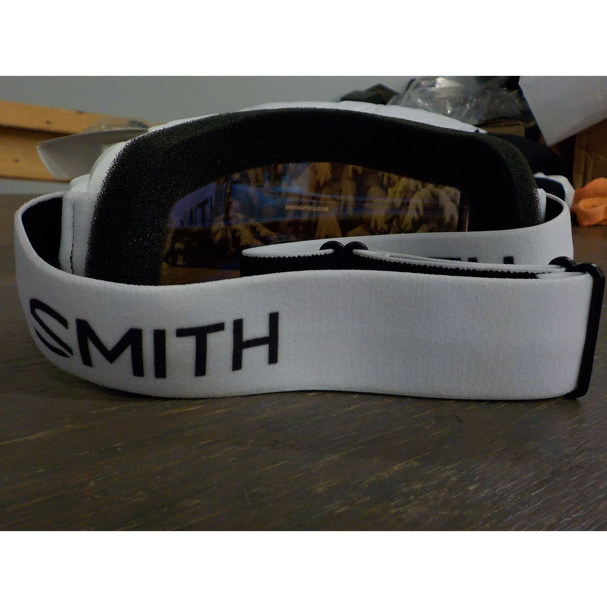 Smith Optics Youth Daredevil Goggles - White; Blue Sensor Mirror - Used - Acceptable