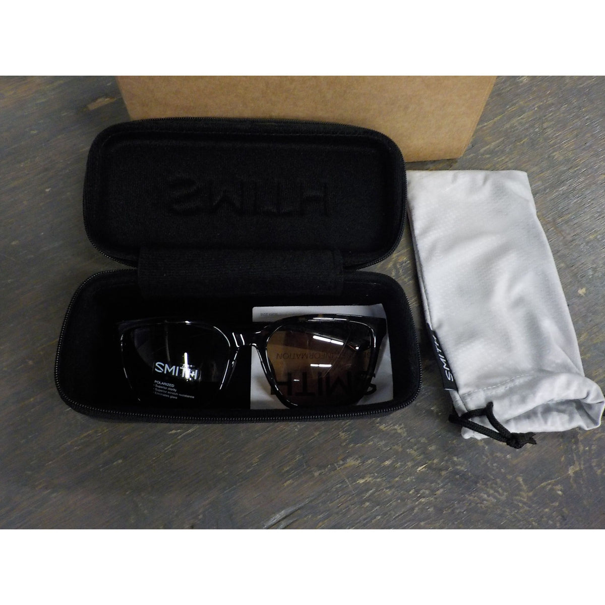 Smith Optics Shoutout Sunglasses - Vintage Tortoise; ChromaPop Glass Polarized Brown - Used - Acceptable