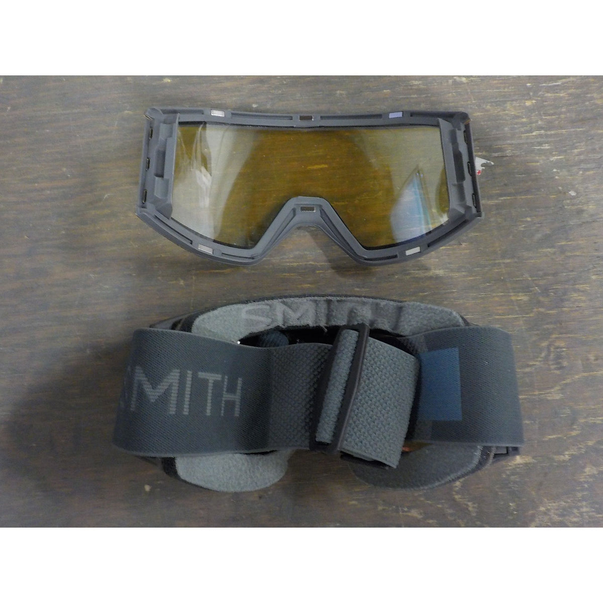 Smith Optics Squad MAG Goggles - Slate; ChromaPop Everyday Red Mirror + ChromaPop Storm Yellow Flash - Used - Acceptable
