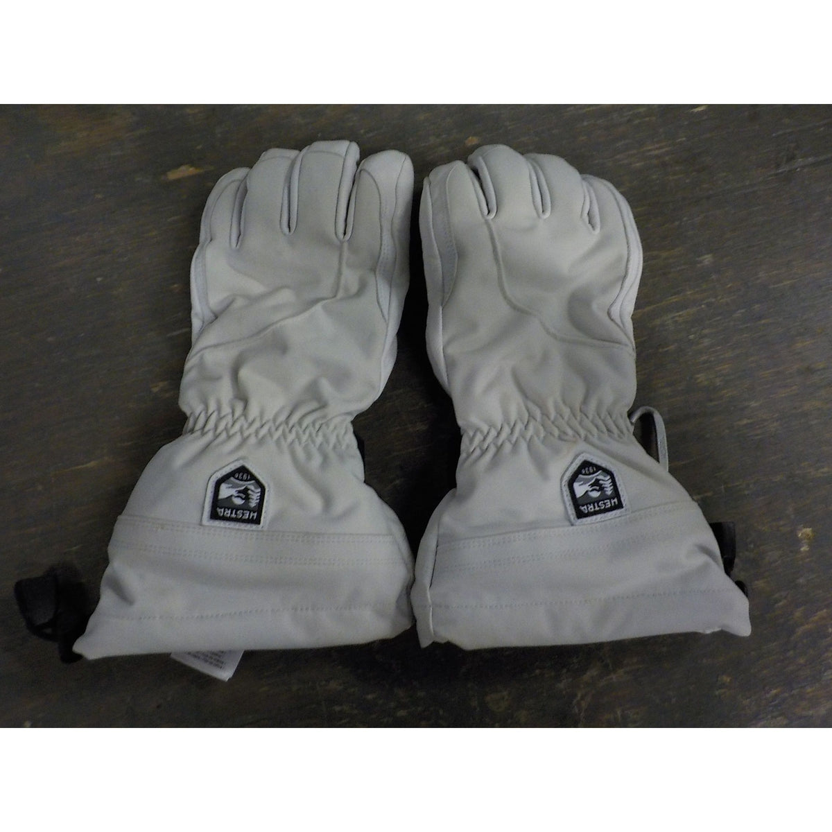Hestra Women's Heli Ski Glove - Misty Grey/Off White - 9 - Used - Acceptable