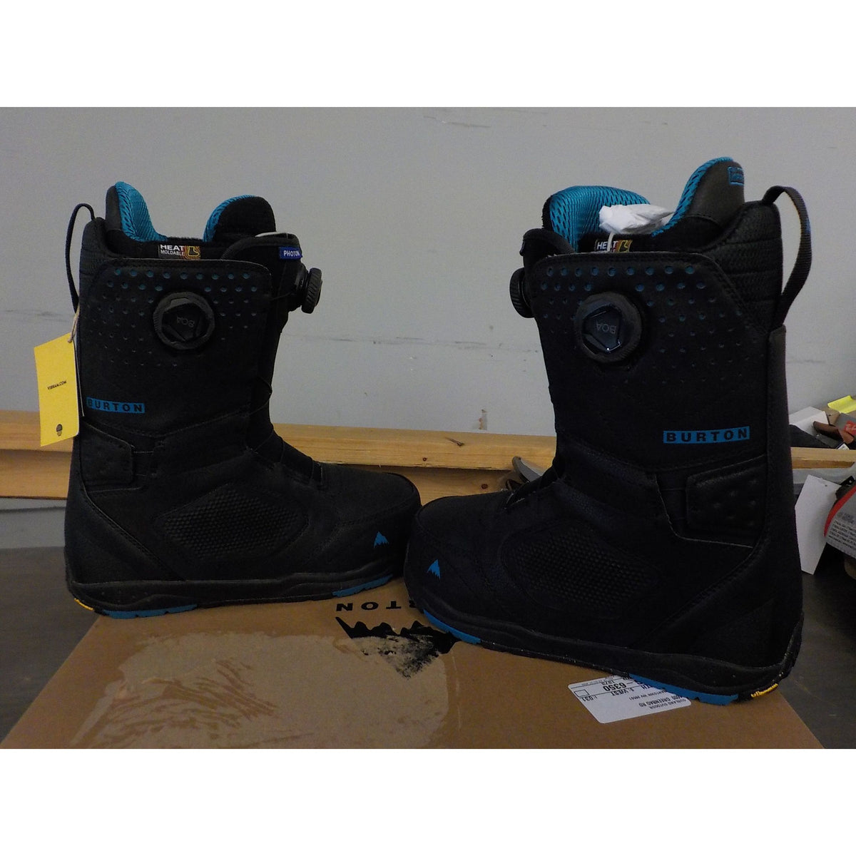 Burton Men's Photon BOA Snowboard Boots - Black - 8.5 Wide - Used - Acceptable