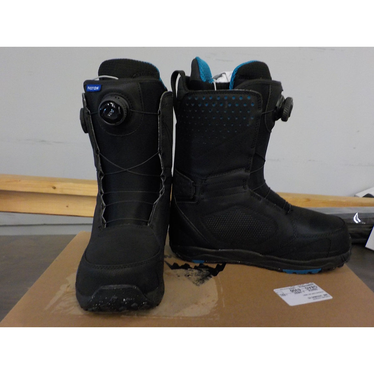 Burton Men's Photon BOA Snowboard Boots - Black - 8.5 Wide - Used - Acceptable