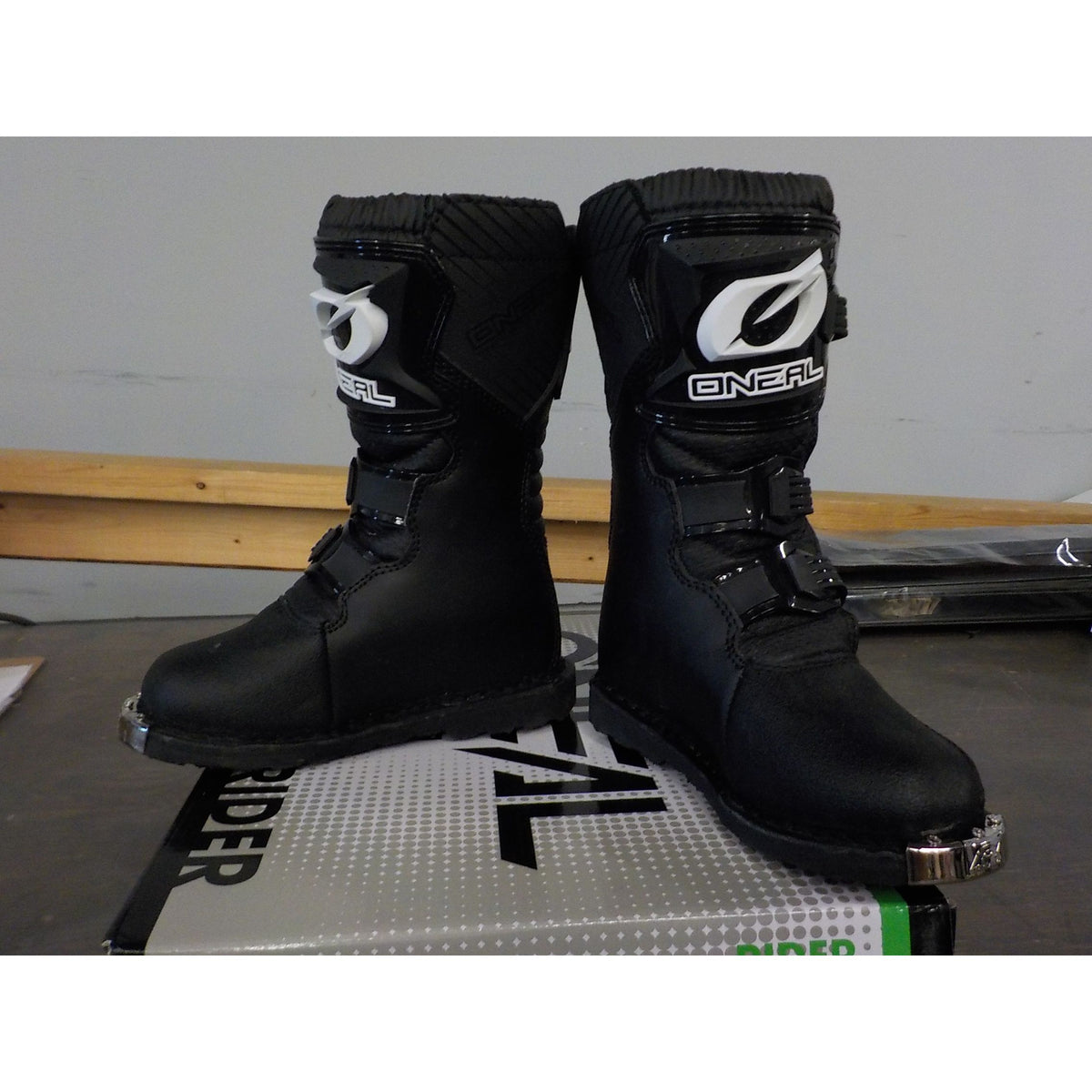 O'Neal Youth Rider Boot - Black - K13 - Used - Acceptable