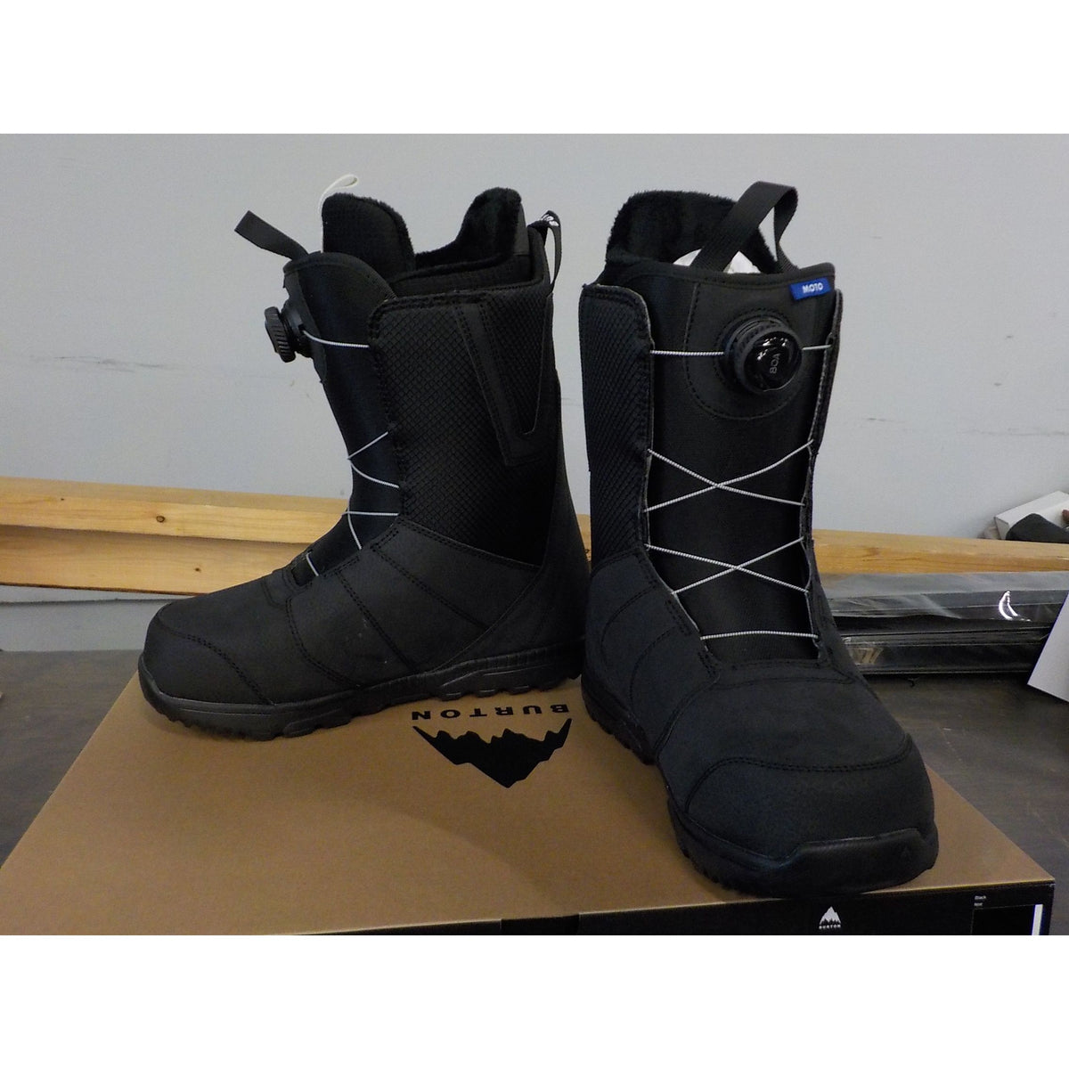 Burton Men's Moto BOA Snowboard Boots - Black - 11.5 - Used - Acceptable