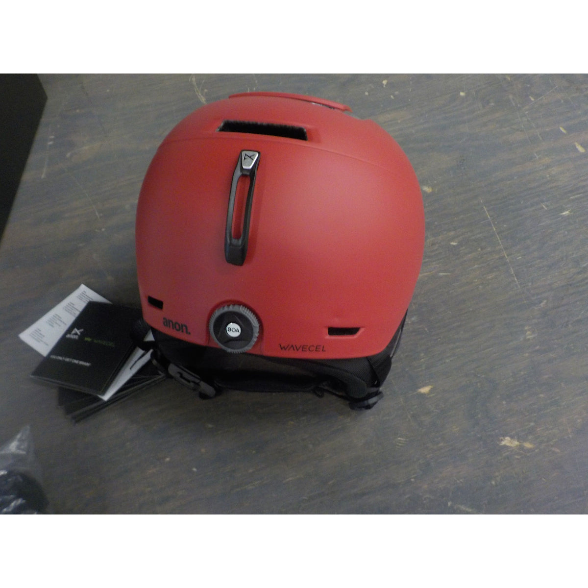 Anon Logan WaveCel Helmet - Red - Medium - Used - Good