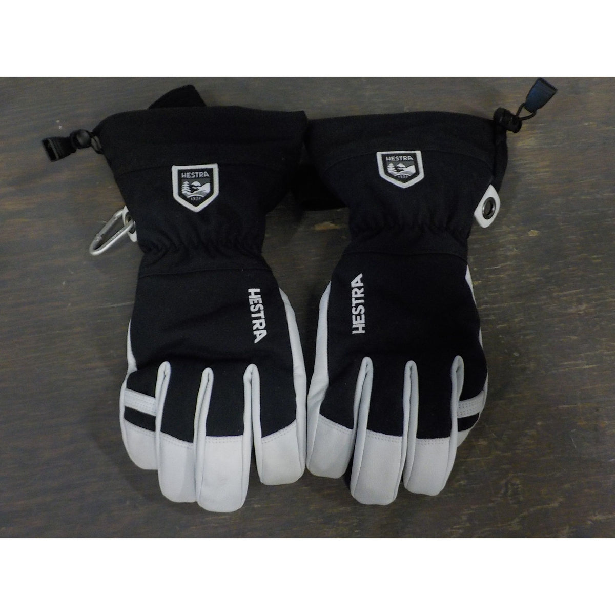 Hestra Army Leather Heli Ski Glove - Black - 8 - Used - Acceptable