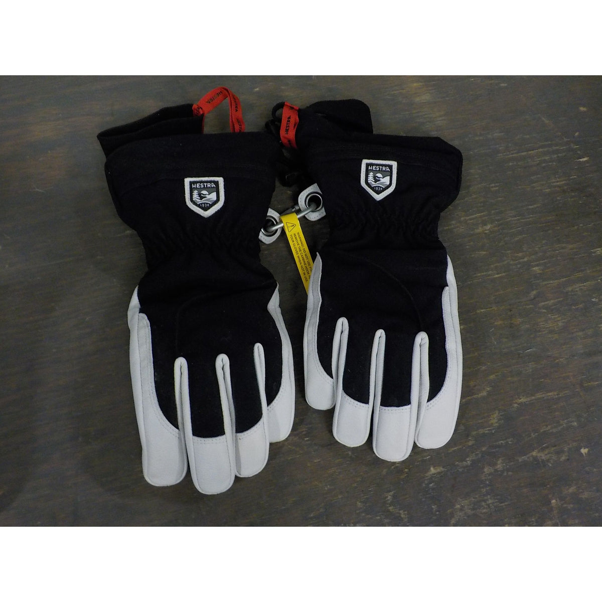 Hestra Women's Heli Ski Glove - Blk/Off Wht - 8 - Used - Acceptable
