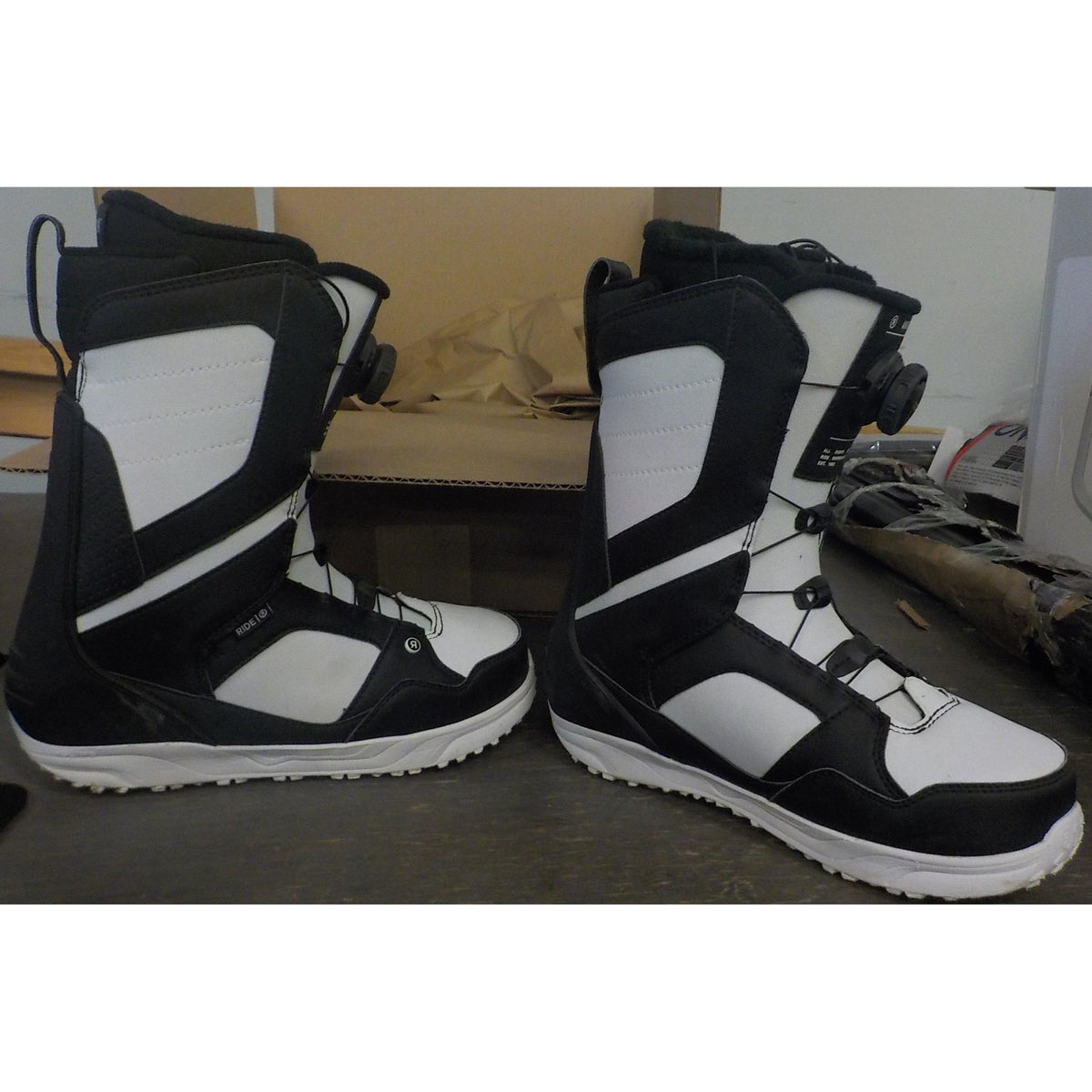 Ride Anthem Snowboard Boots - White - 8 - Used - Acceptable
