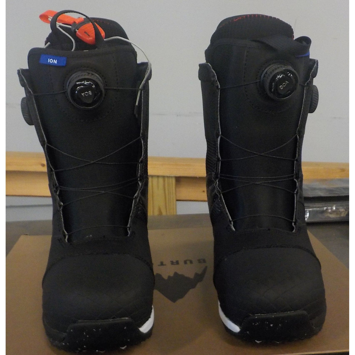 Burton Men's Ion BOA Snowboard Boots - Black - 9.5 - Used - Acceptable