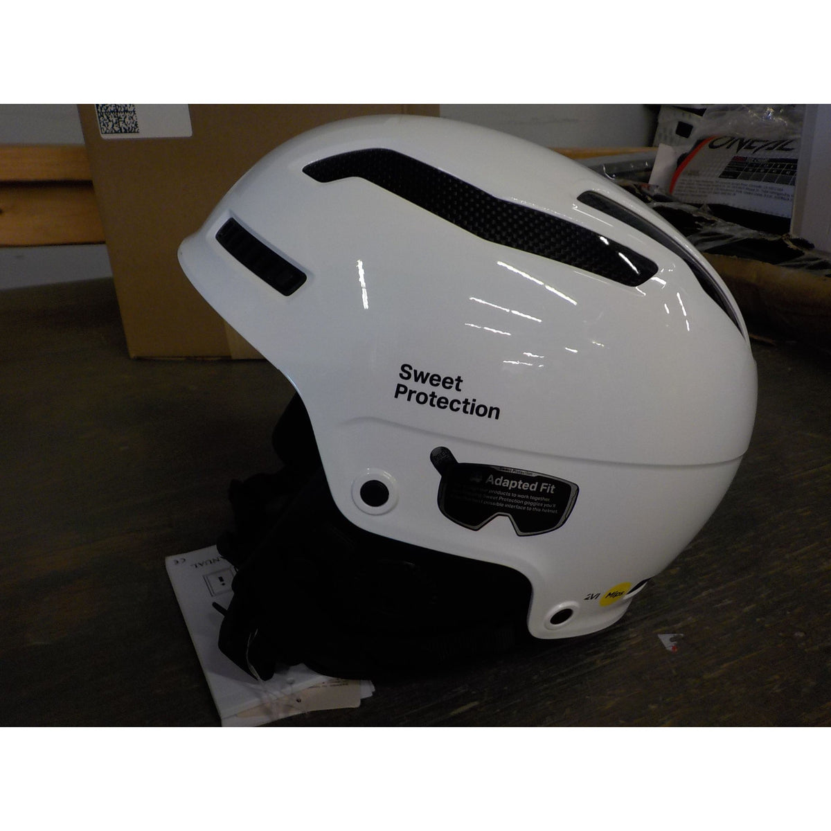 Sweet Protection Trooper 2Vi Mips Helmet - Gloss White - Small/Medium - Used - Acceptable