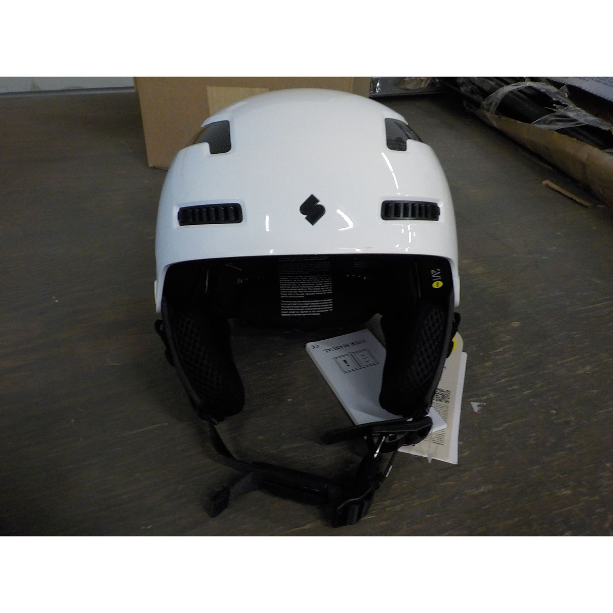 Sweet Protection Trooper 2Vi Mips Helmet - Gloss White - Small/Medium - Used - Acceptable