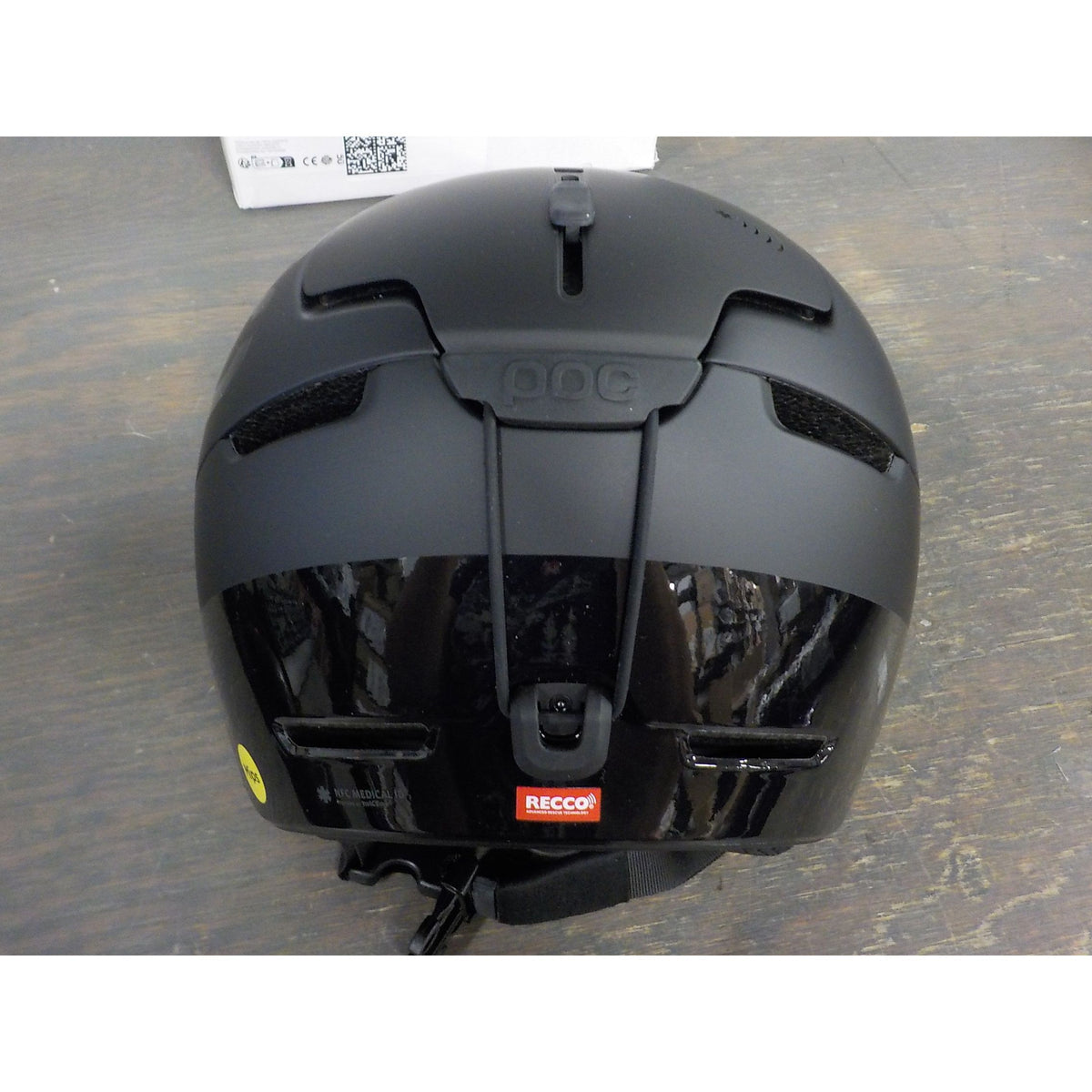 POC Sports Obex BC MIPS Ski Helmet - Uranium Black Matt - X-Small/Small - Used - Acceptable