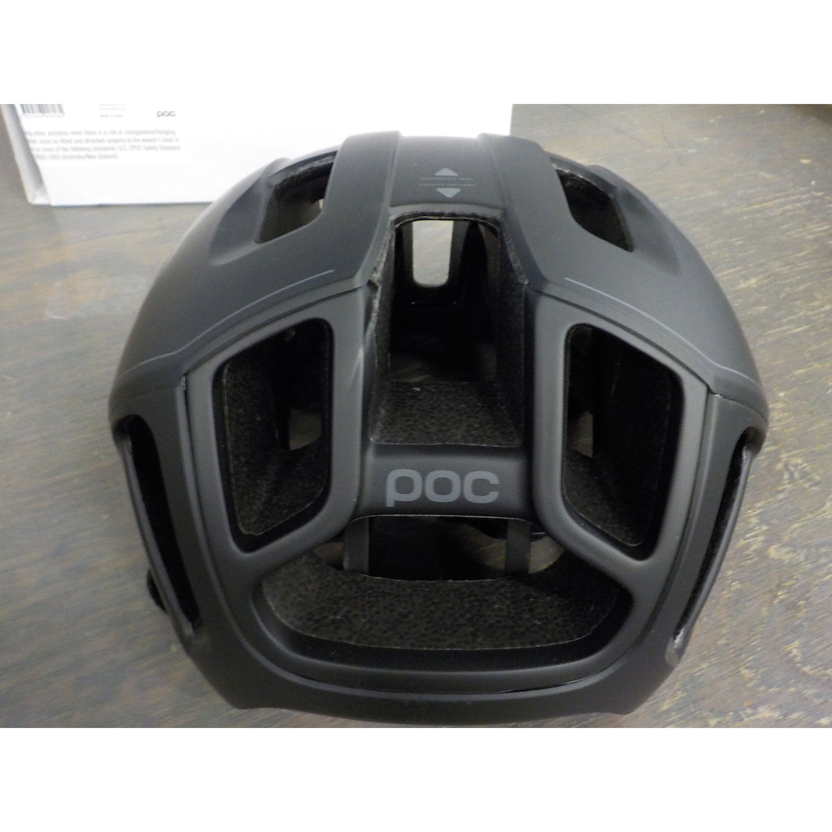 POC Sports Ventral Mips (Cpsc) Helmet - Uranium Black Matt - Medium - Used - Acceptable