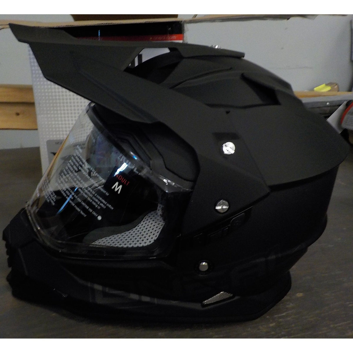 O'Neal Sierra II Helmet - Flat Black - Medium - Used - Acceptable