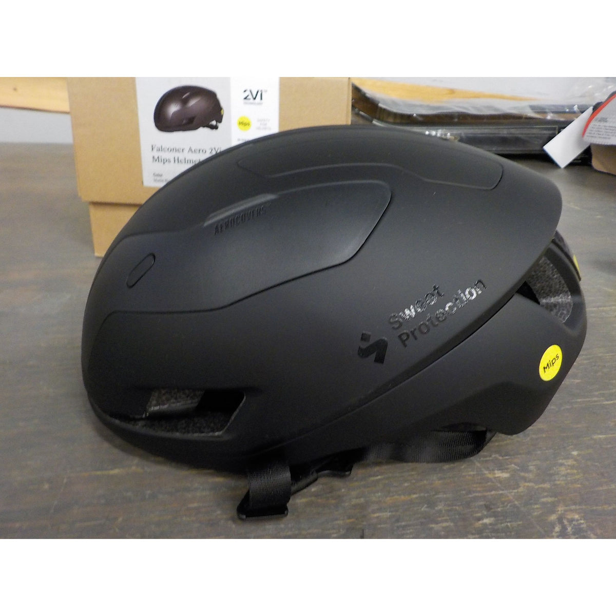 Sweet Protection Falconer Aero 2Vi Mips Helmet - Matte Black - Small/Medium - Used - Acceptable