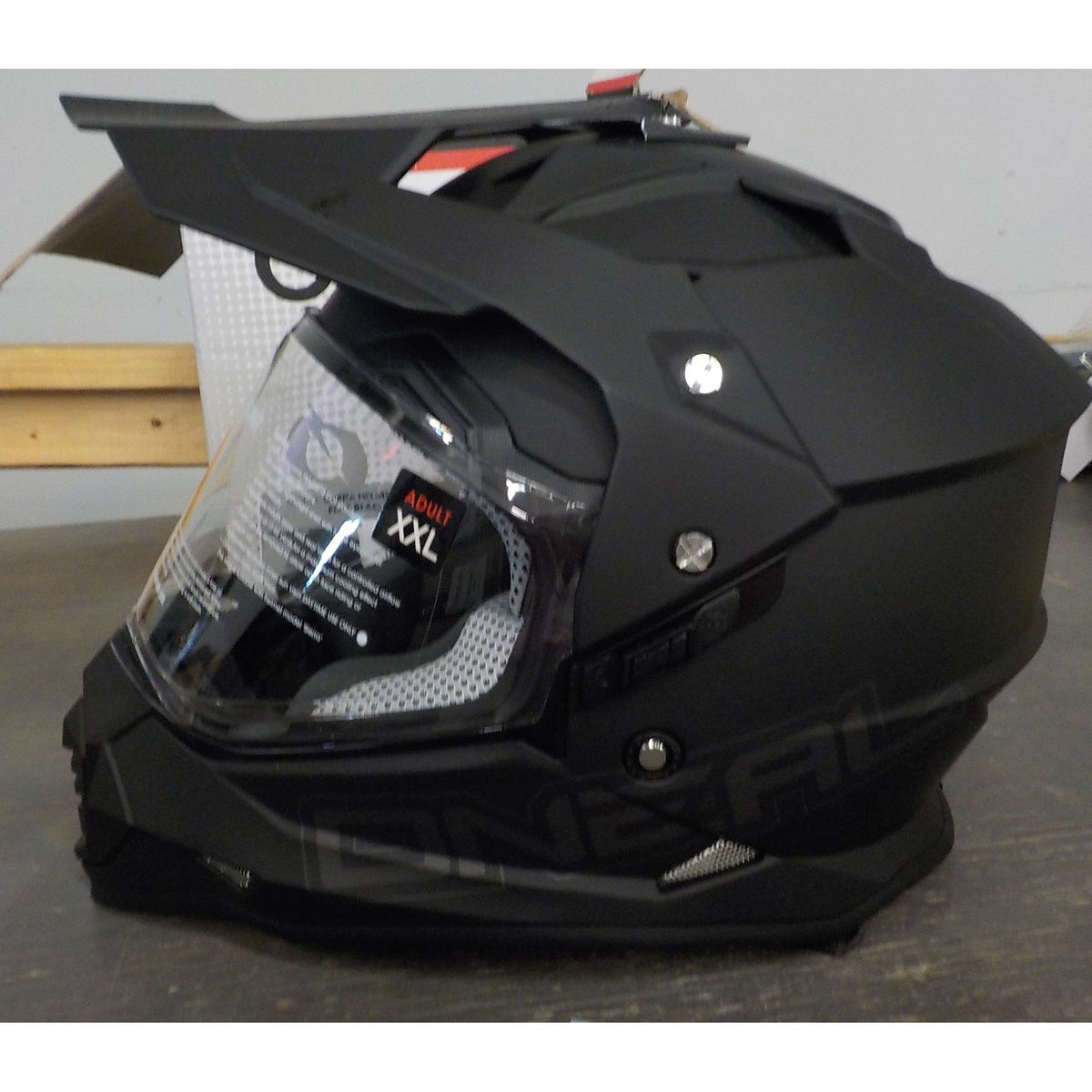O'Neal Sierra II Helmet - Flat Black - XX-Large - Used - Acceptable