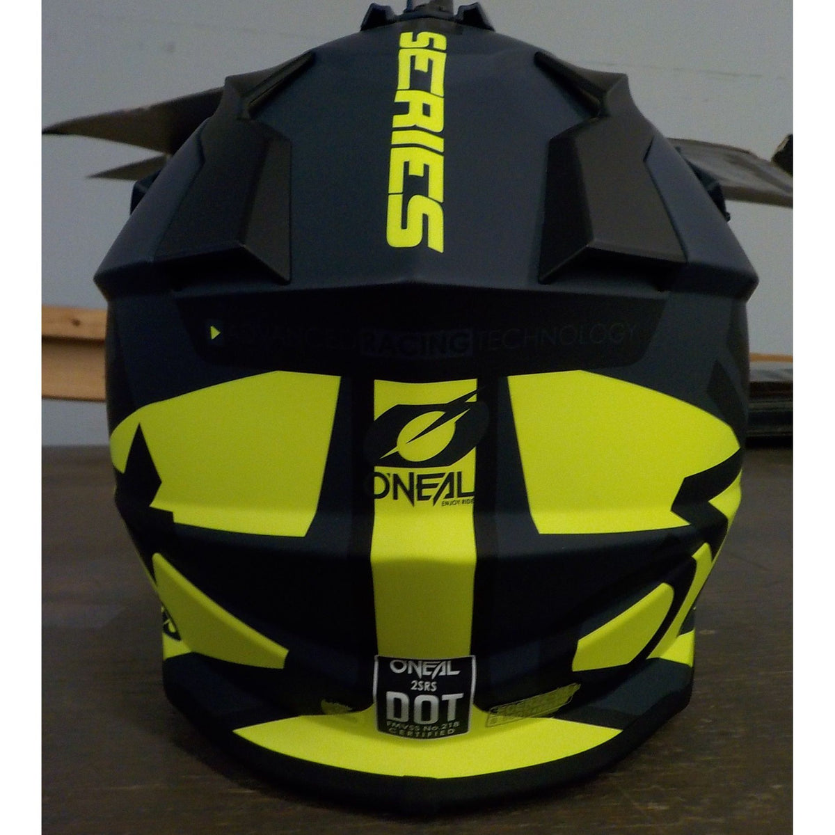 O'Neal 2 SRS Spyde Helmet - Black/Neon Yellow - Small - Used - Acceptable