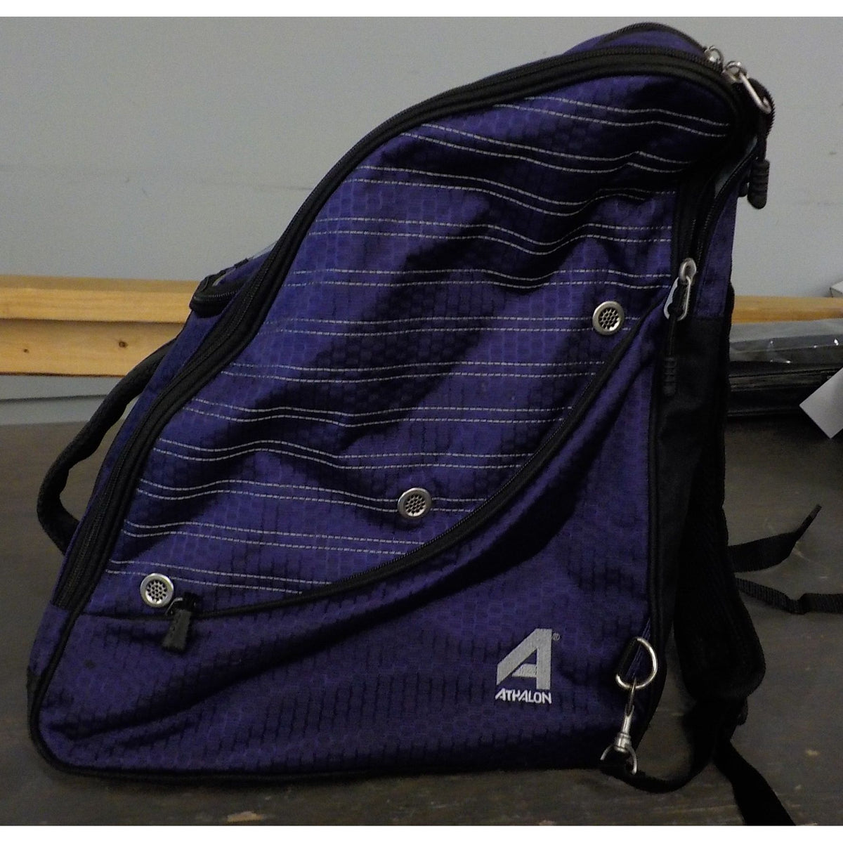 Athalon Deluxe Everything Boot Bag - Purple/Black - Used - Acceptable