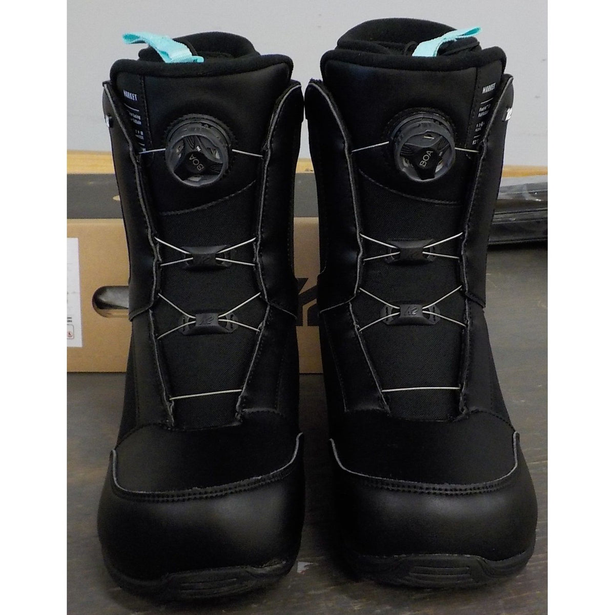 K2 Men's Market Snowboard Boots - Black - 8 - Used - Acceptable