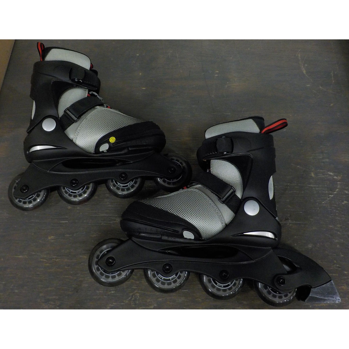 K2 Raider Kid's Inline Skate - Grey/Red - 4-8 - Used - Acceptable