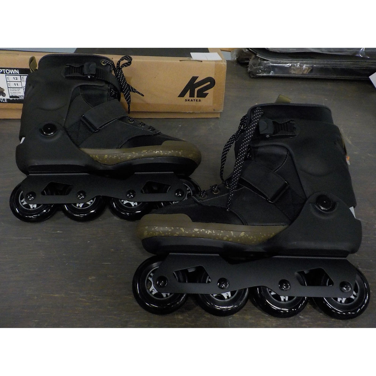 K2 Uptown Inline Skates - Black Gold - 12 - Used - Acceptable