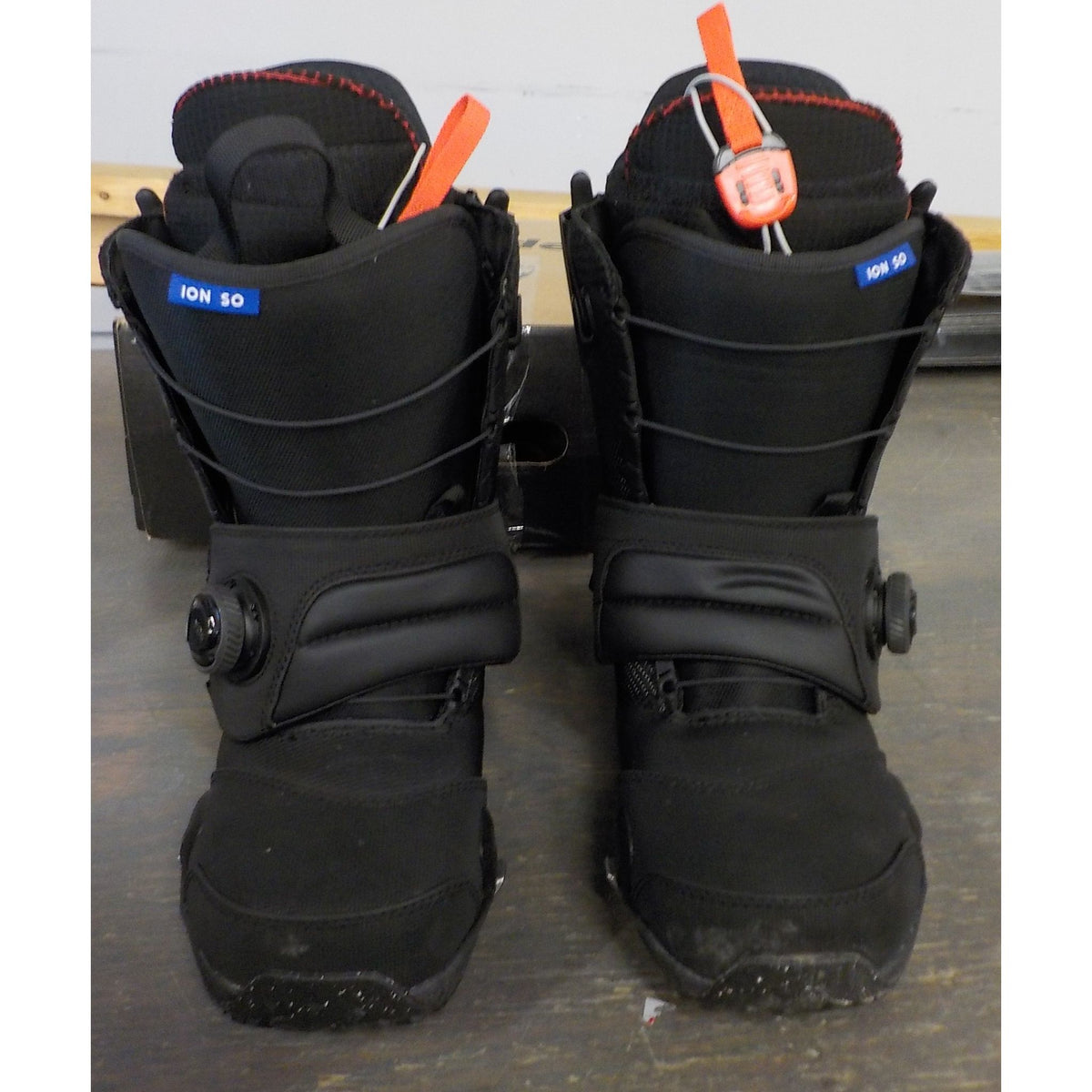 Burton Men's Ion Step On Snowboard Boots - Black - 8 - Used - Acceptable