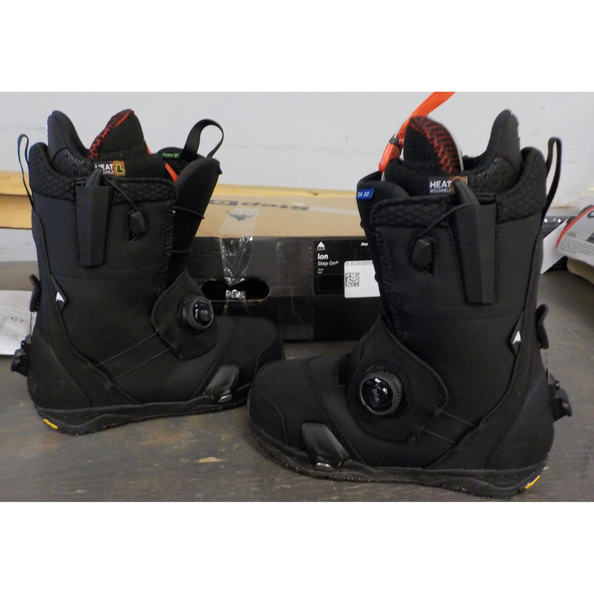 Burton Men's Ion Step On Snowboard Boots - Black - 8 - Used - Acceptable