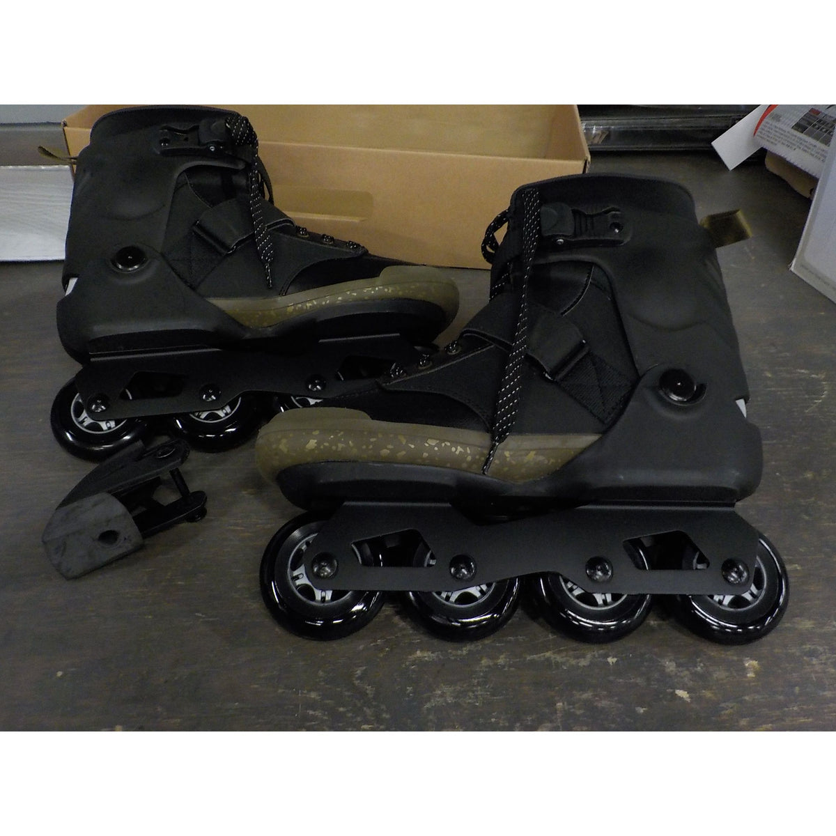 K2 Uptown Inline Skates - Black Gold - 12.5 - Used - Acceptable