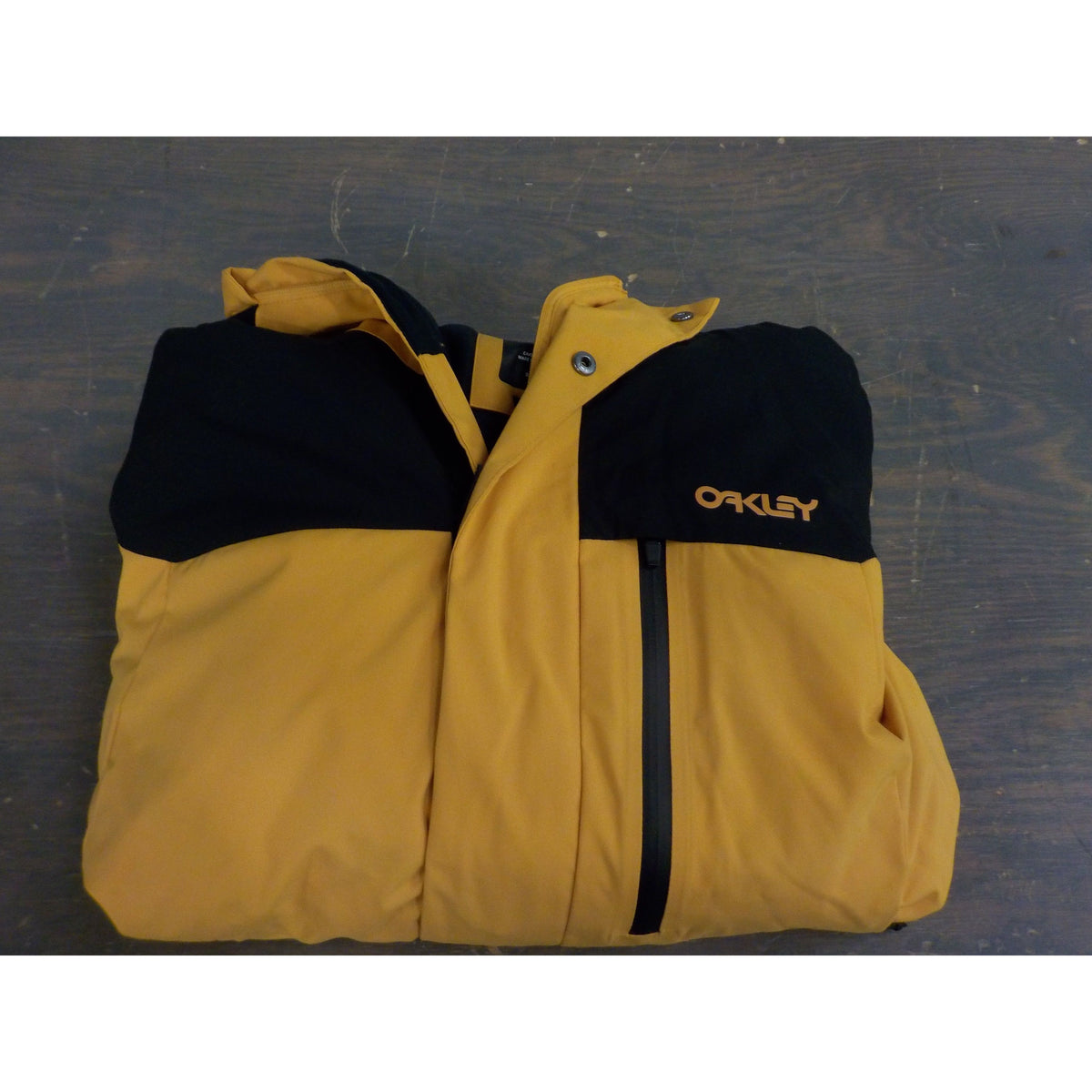 Oakley Men&#39;s TNP TBT Insulated Jacket - Amber Yellow/Blackout - Medium - Used - Acceptable