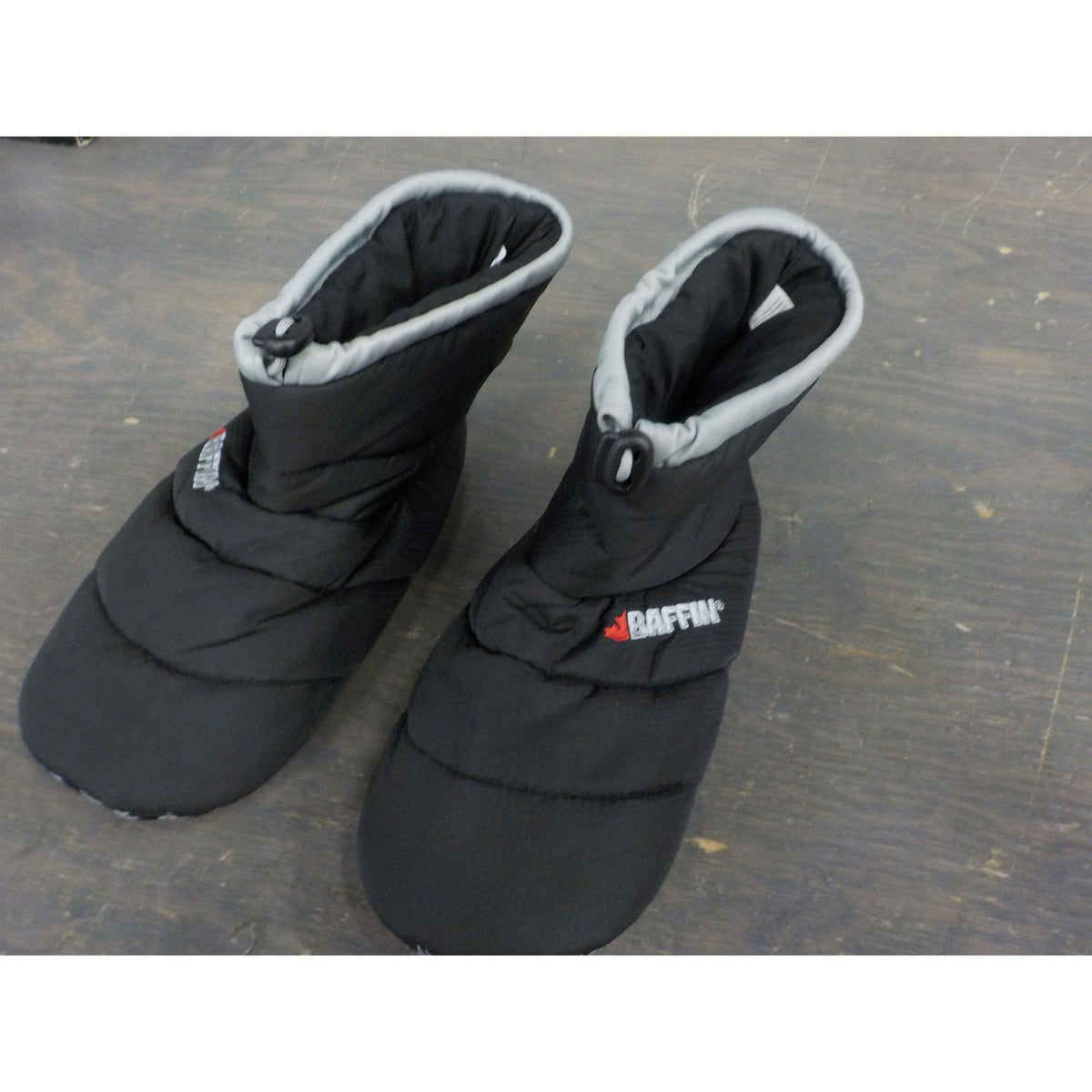 Baffin Cush Booty Hybrid Slipper - Black - Large - Used - Acceptable