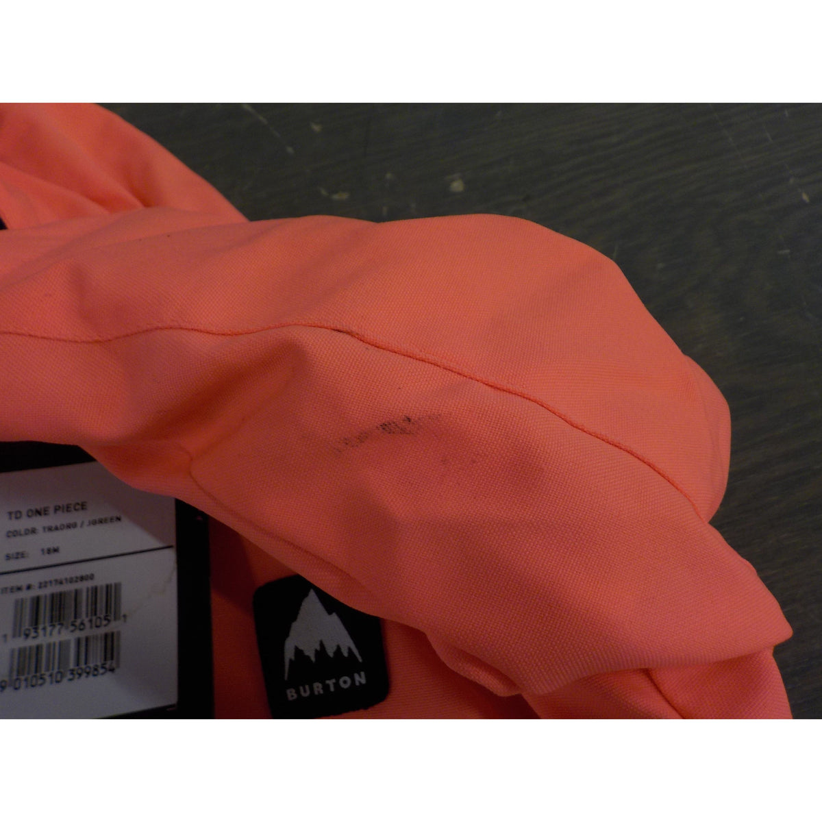 Burton Toddlers&#39; One Piece - Tetra Orange/Jewel Green - 18M - Used - Acceptable