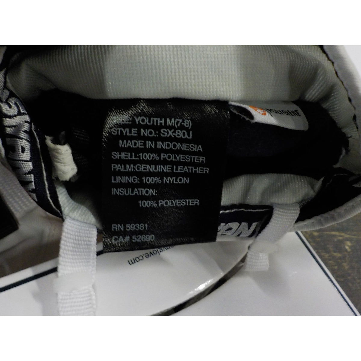 Swany Junior X-Change Glove - White - Medium - Used - Acceptable