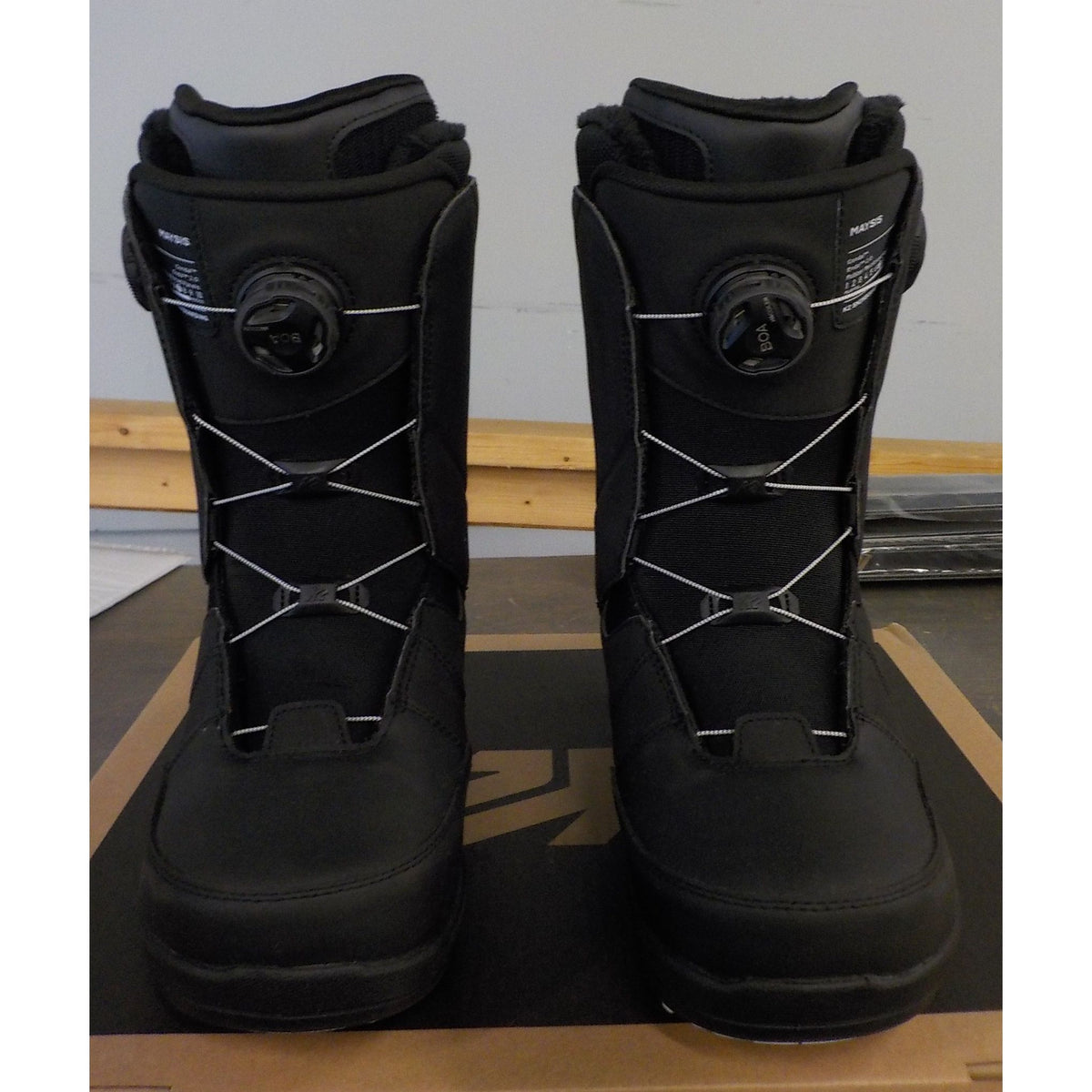 K2 Men's Maysis Snowboard Boots - Black - 9.5 - Used - Acceptable