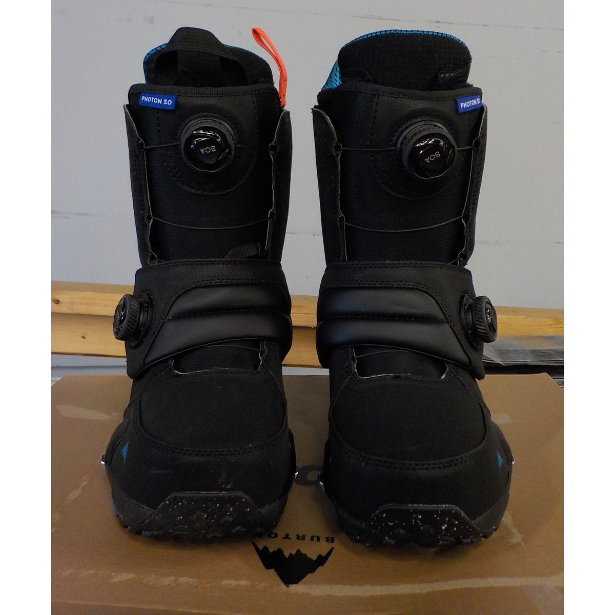 Burton Men's Photon Step On BOA Snowboard Boots - Black - 9.5 - Used - Acceptable