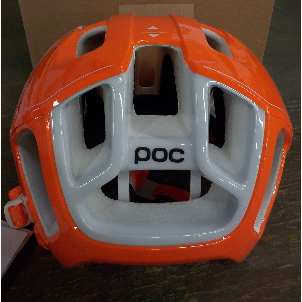 POC Sports Ventral Mips (Cpsc) Helmet - Fluorescent Orange Avip - Small - Used - Acceptable