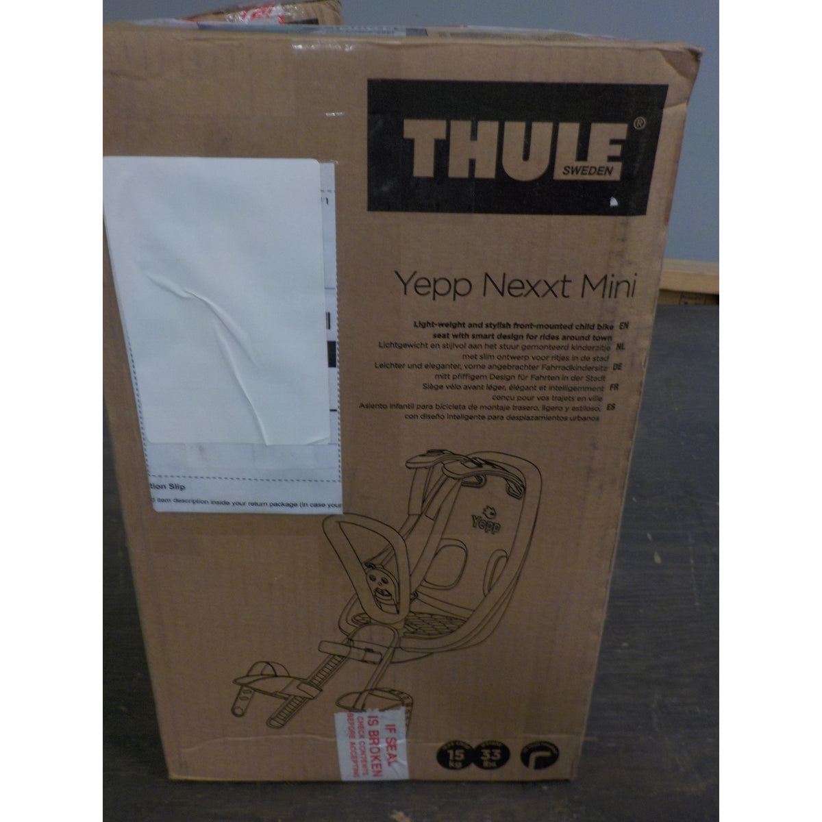 Thule Yepp Nexxt Mini Child Bike Seat - Mint Green - Used - Acceptable