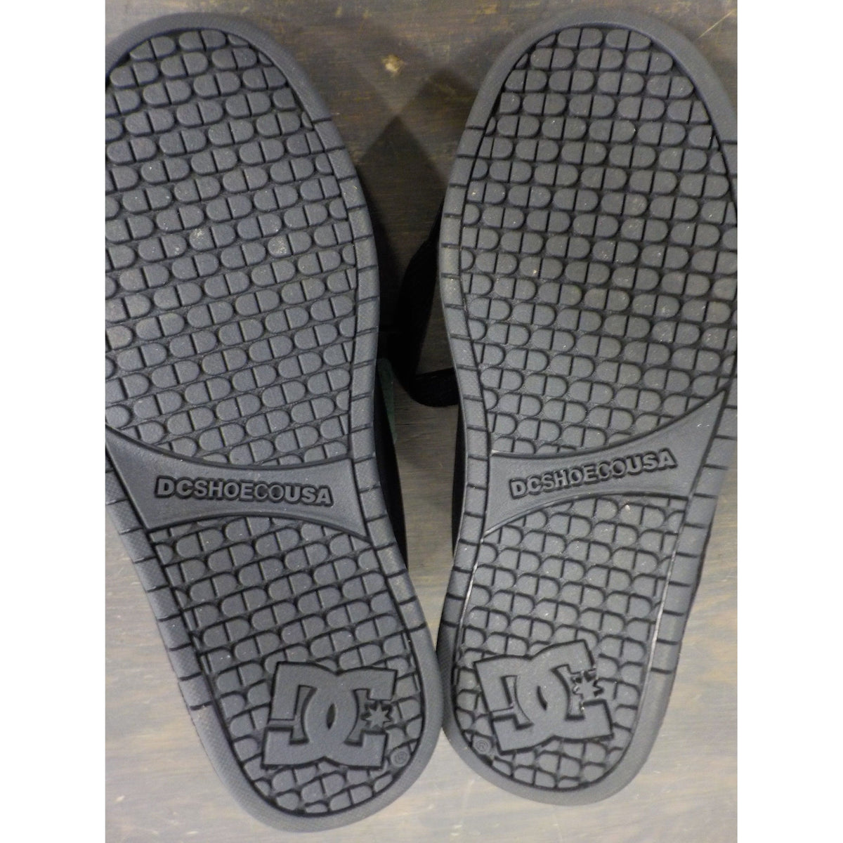 DC Court Graffik Men&#39;s Shoes - Black/Black/Black Print - 7.5 - Used - Acceptable