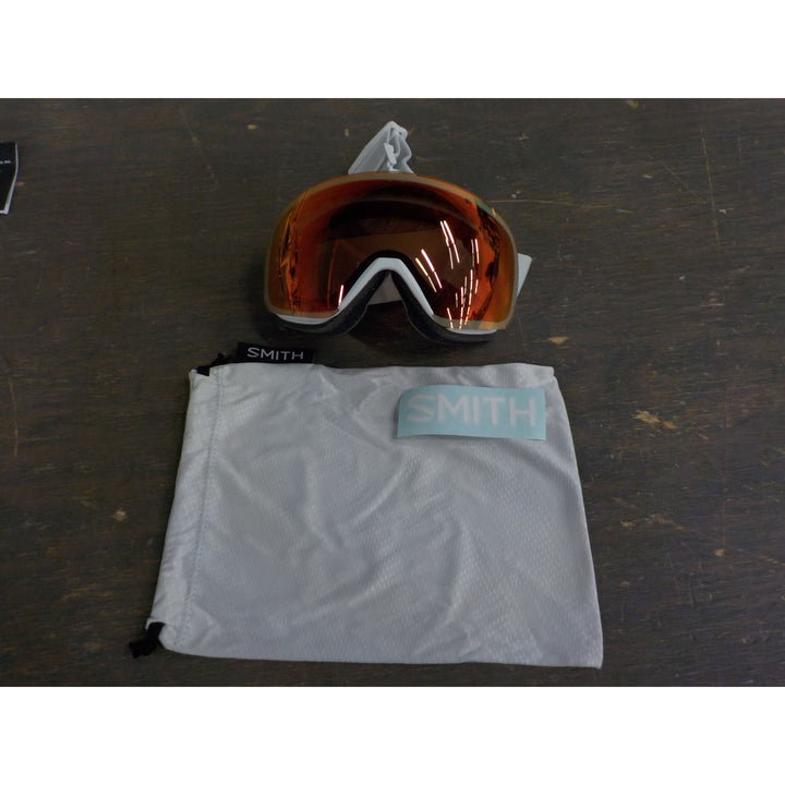 Smith Optics Skyline Goggles - White Vap; ChromaP Photochr Red Mirr - Used - Acceptable