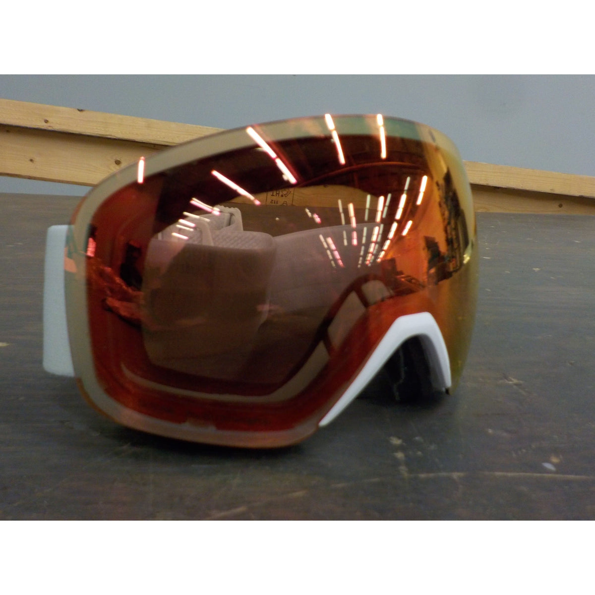 Smith Optics Skyline Goggles - White Vap; ChromaP Photochr Red Mirr - Used - Acceptable