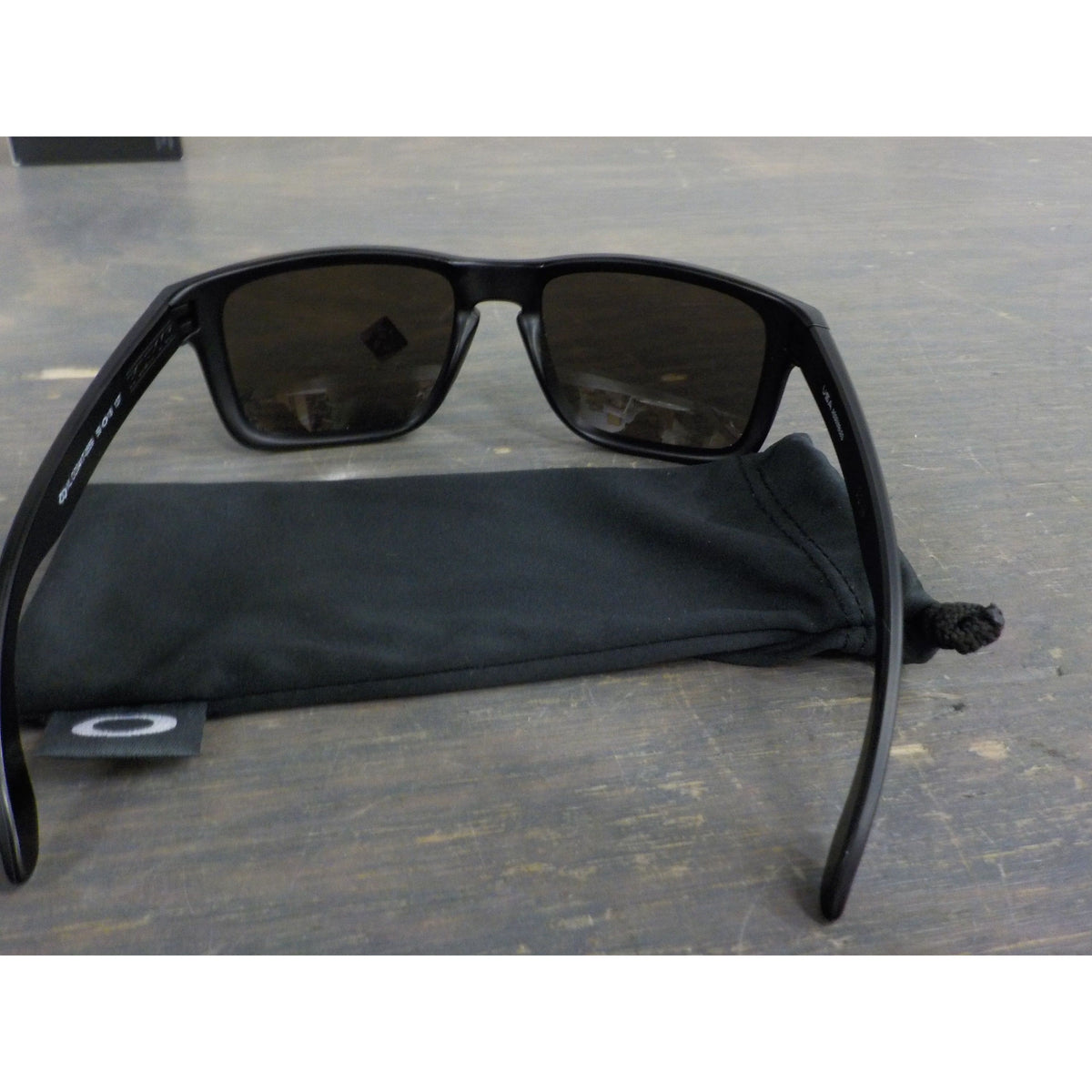 Oakley Holbrook XL Sunglasses - Matte Black; Prizm Black Polarized - Used - Acceptable