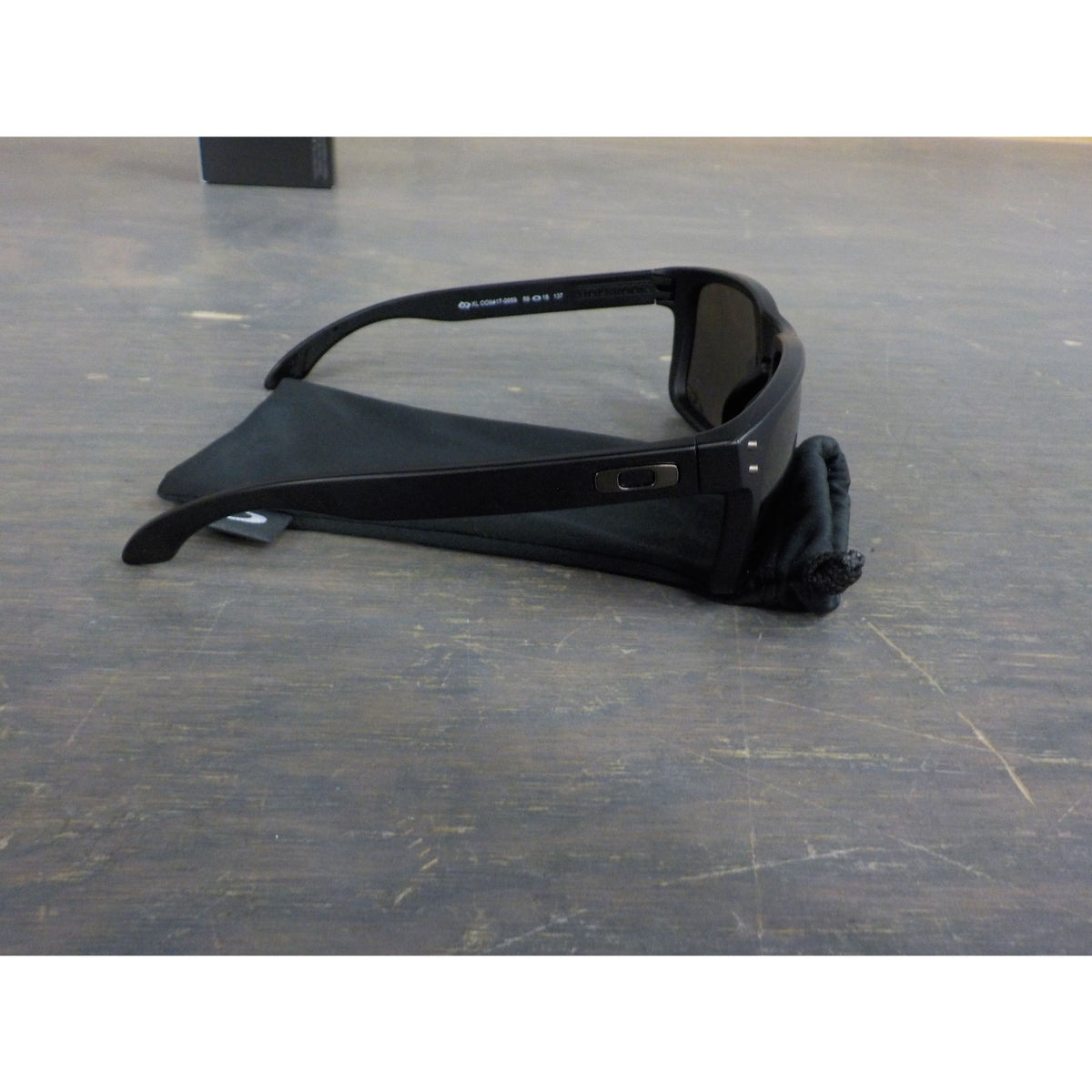 Oakley Holbrook XL Sunglasses - Matte Black; Prizm Black Polarized - Used - Acceptable