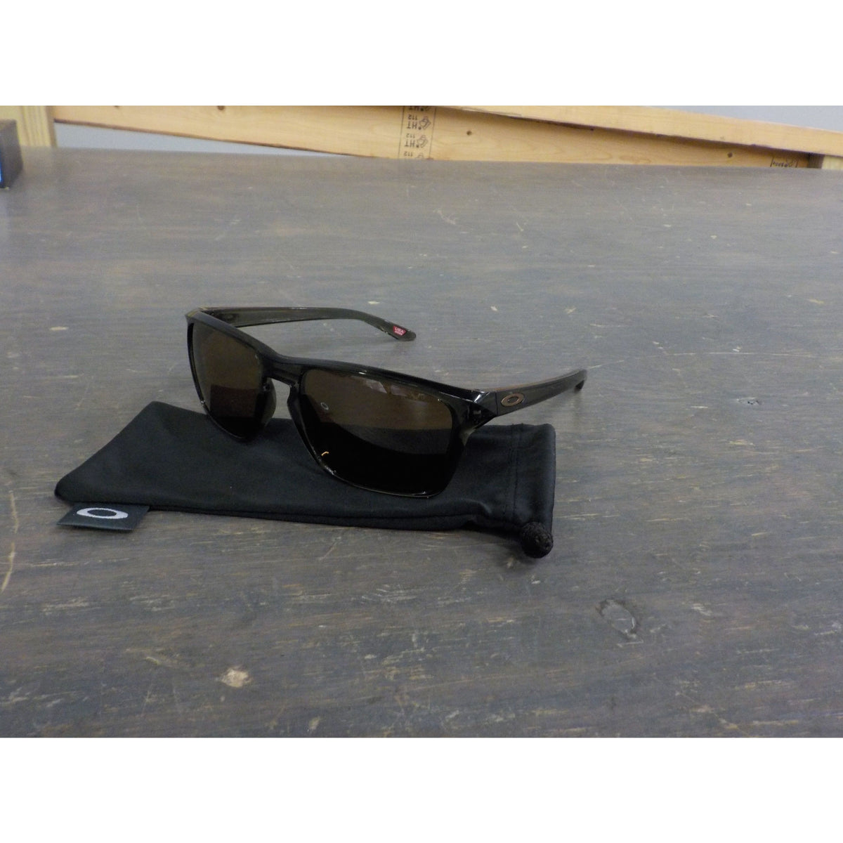 Oakley Sylas Sunglasses - Olive Ink; Prizm Tungsten - Used - Acceptable