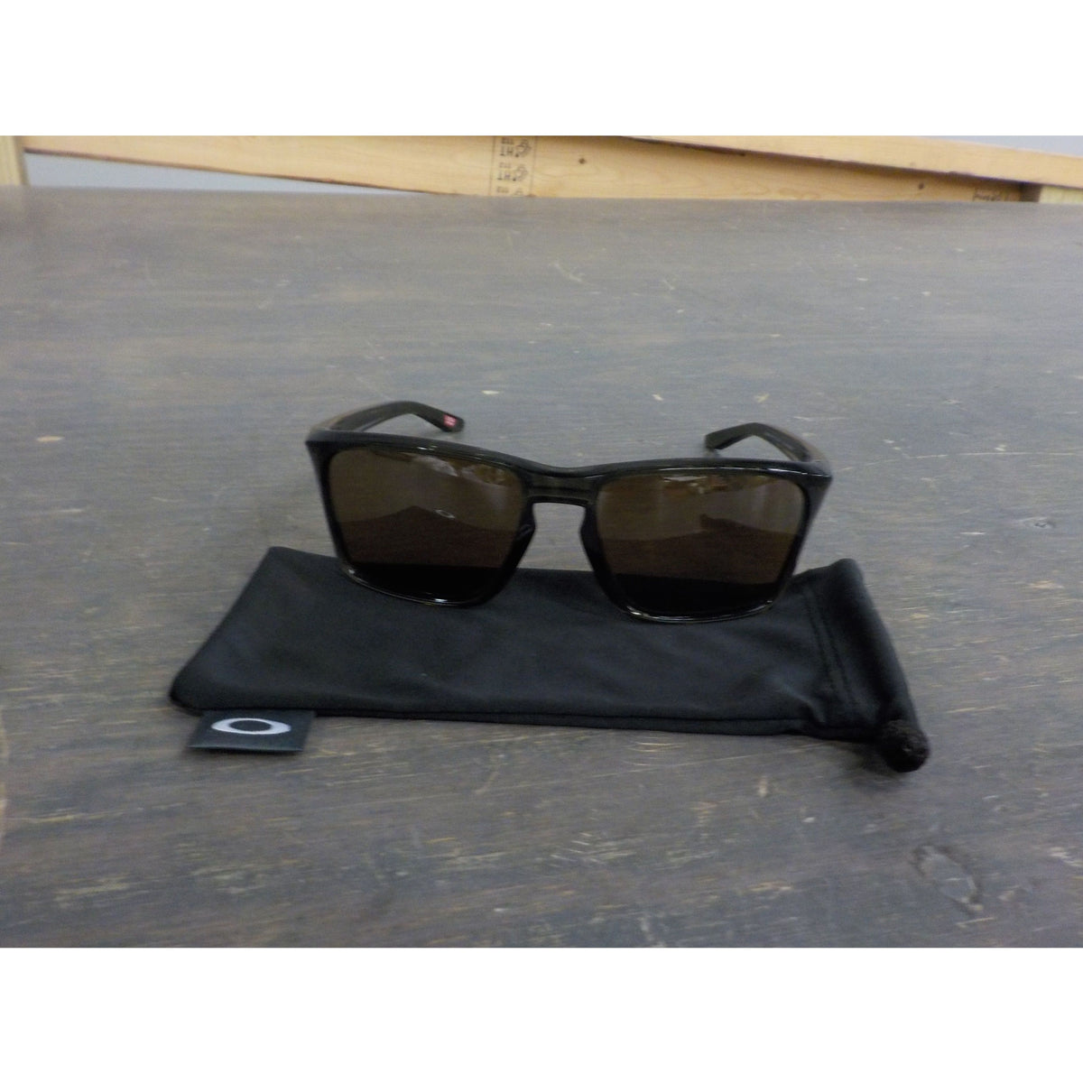 Oakley Sylas Sunglasses - Olive Ink; Prizm Tungsten - Used - Acceptable