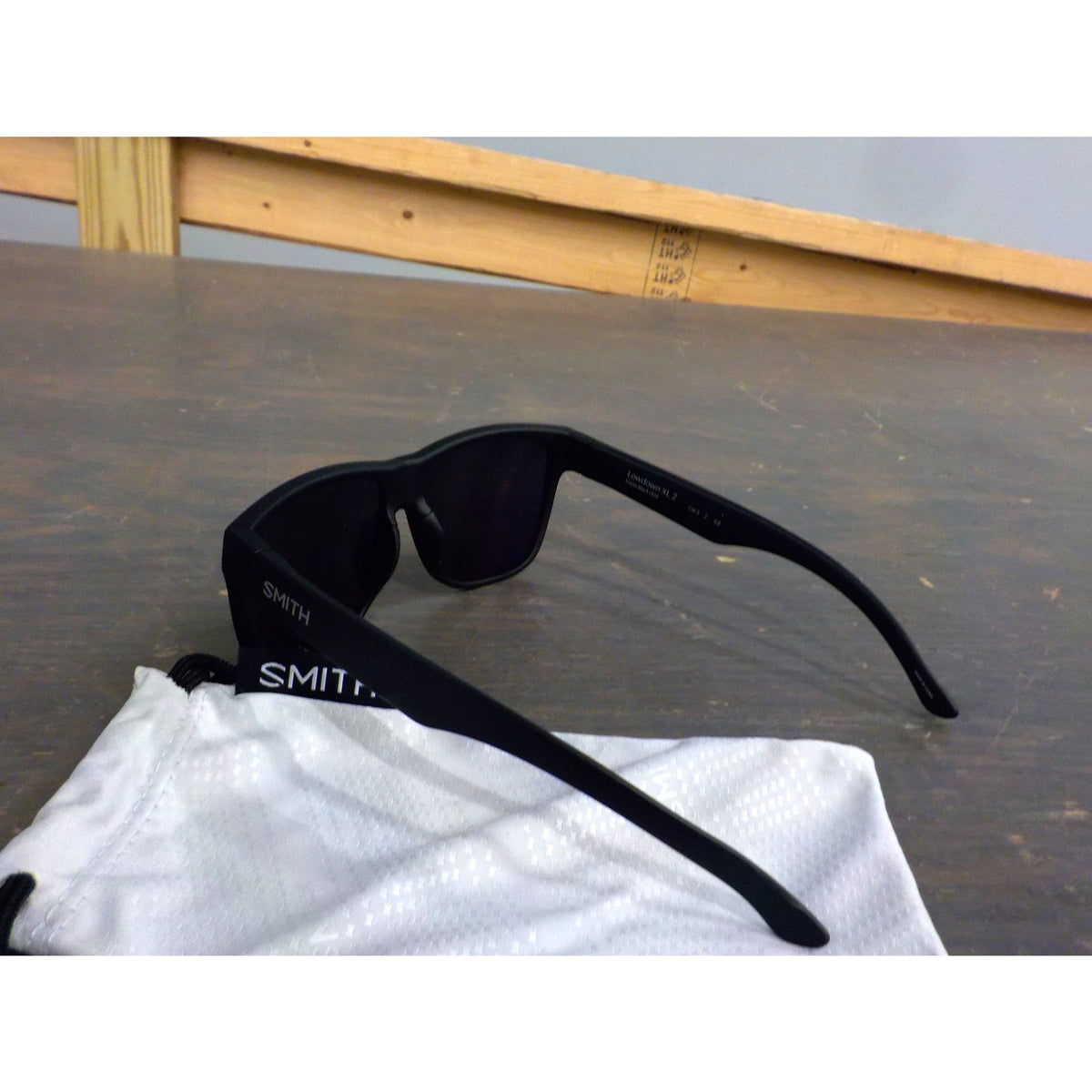 Smith Optics Lowdown XL 2 Sunglasses - Matte Black; ChromaPop Pol Black - Used - Acceptable