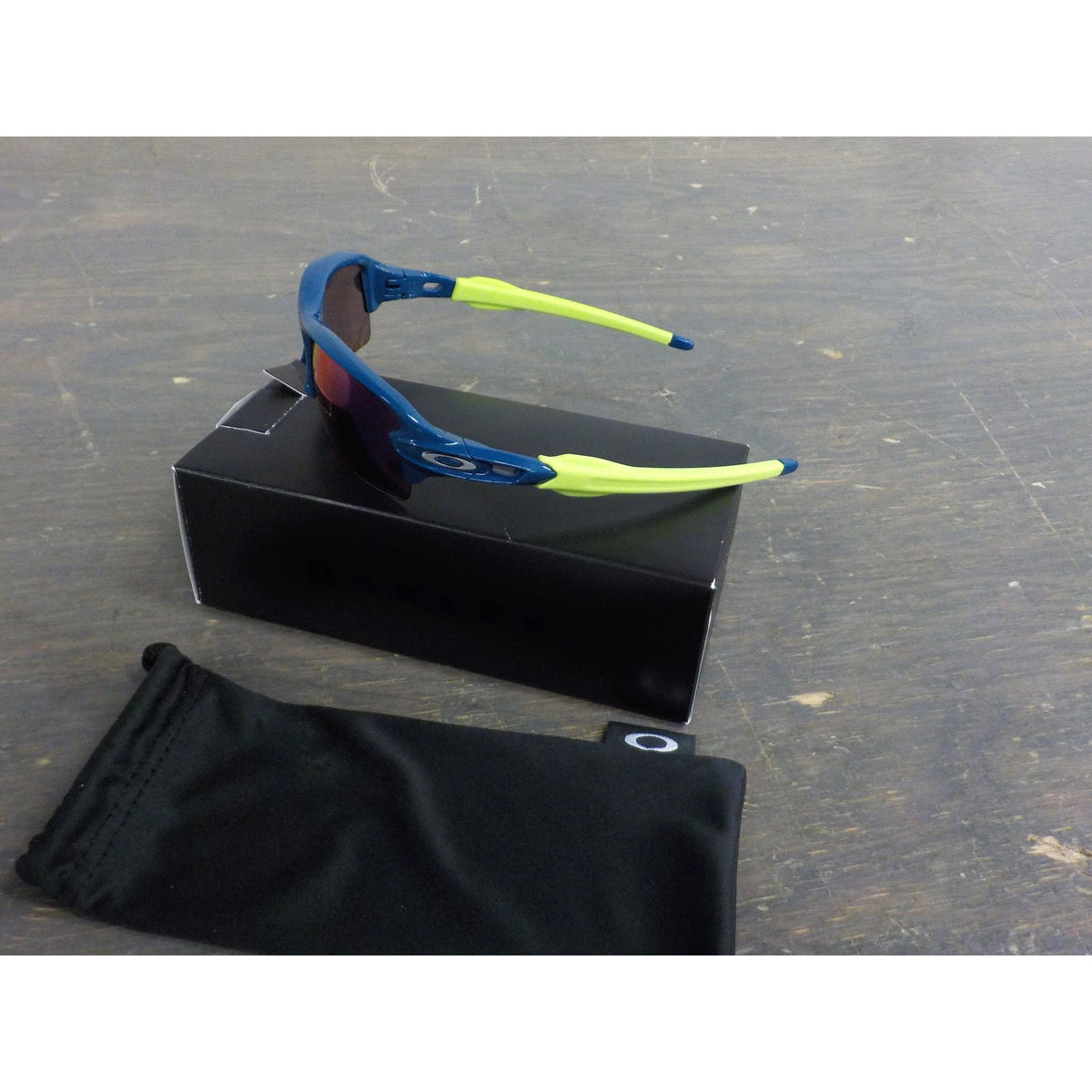 Oakley Youth Flak XS Sunglasses - Poseidon; Prizm Road - Used - Acceptable