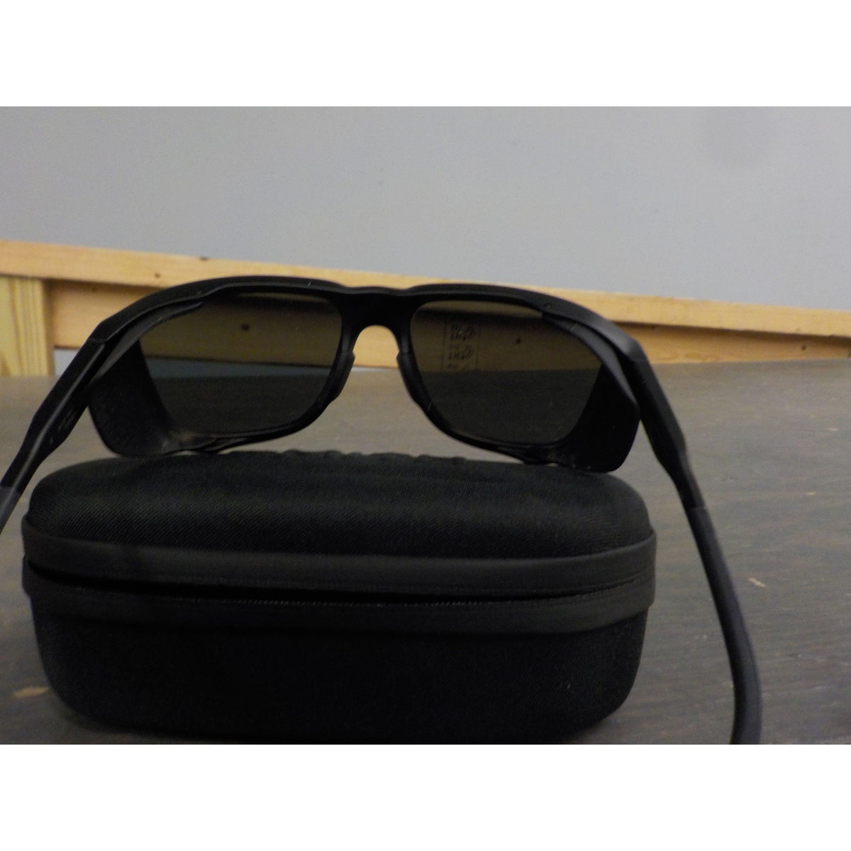 Smith Optics Embark Sunglasses - Matte Black; ChromaPop Polarized Blue Mirror - Used - Acceptable