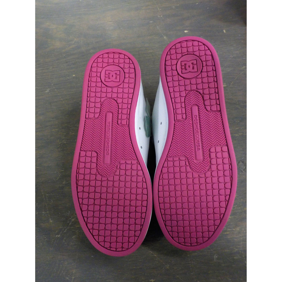DC Women&#39;s Court Graffik Shoes - Black/White/Crazy Pink - 7.5 - Used - Acceptable