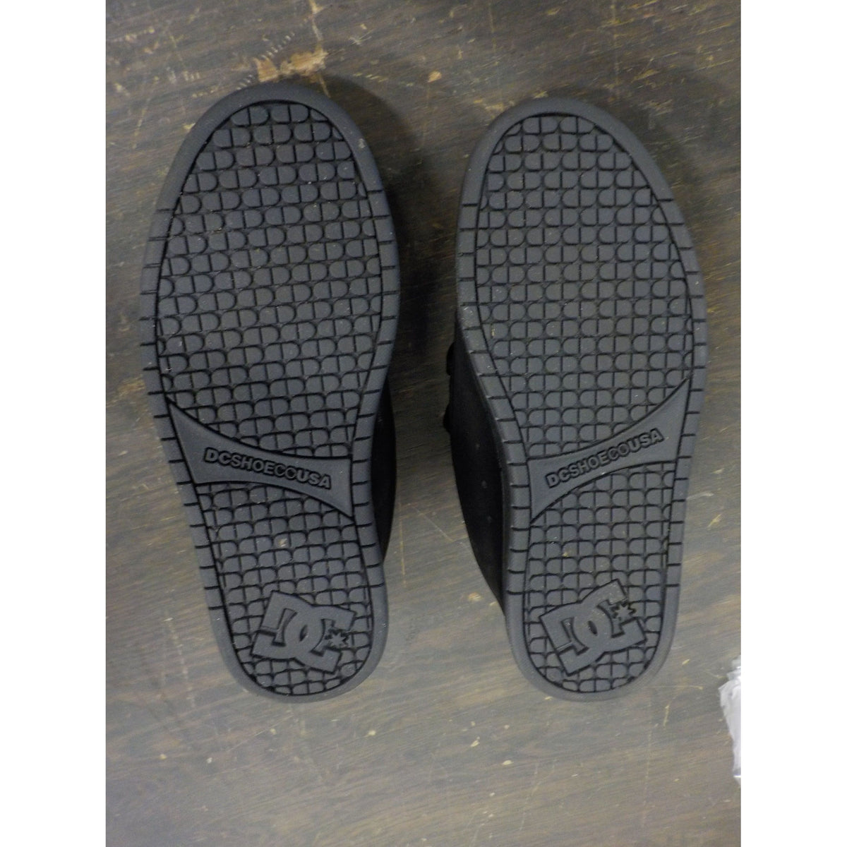 DC Court Graffik Men&#39;s Shoes - Black/Black/Black Print - 8.5 - Used - Acceptable