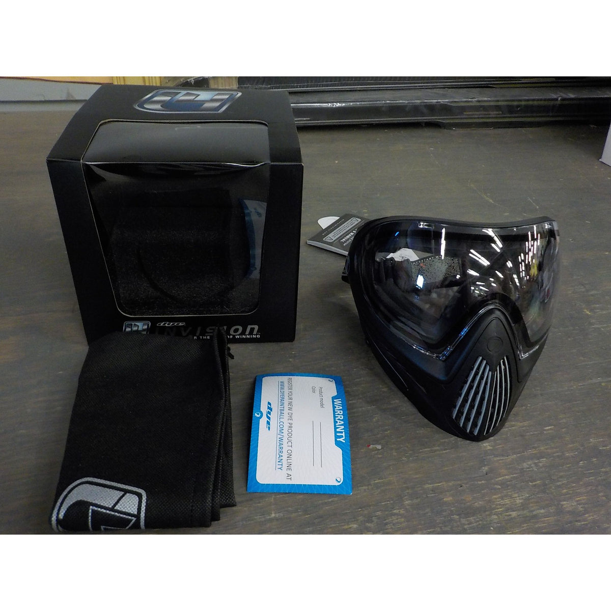 Dye Precision I4 Thermal Paintball Goggle - Black - Used - Acceptable