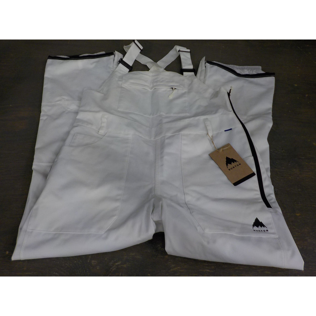 Burton Women&#39;s Avalon Stretch 2L Bib Pants - Stout White - Large - Used - Acceptable